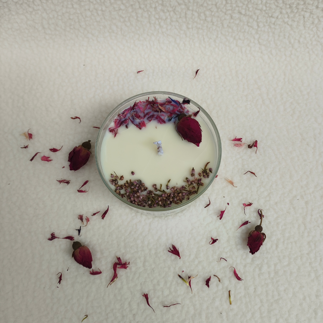 Vela Flor de Algodón 🌸