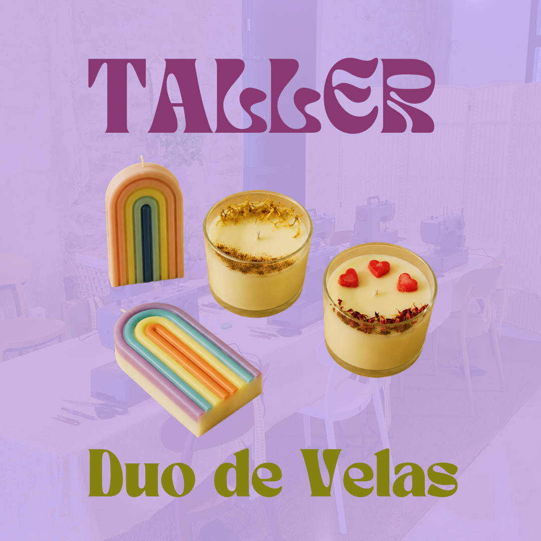 Taller Dúo de Velas ✨